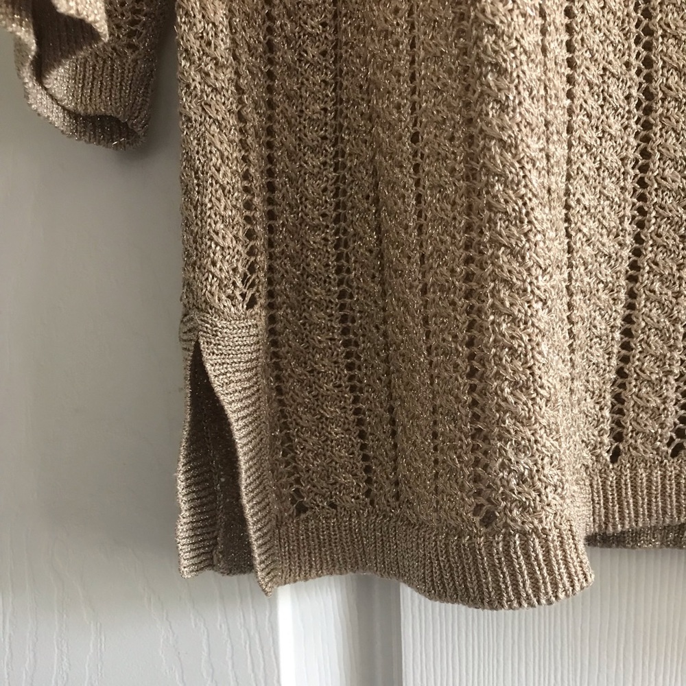 Gold Sweater Shell - Picture 2 of 3